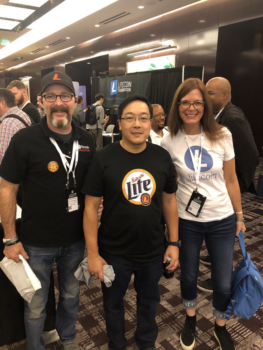 Show us your <a href="/SatoshiLite/">Charlie Lee Ⓜ️🕸️</a> photos #LitecoinFam 🫶🎉
#litecoinsummit2025