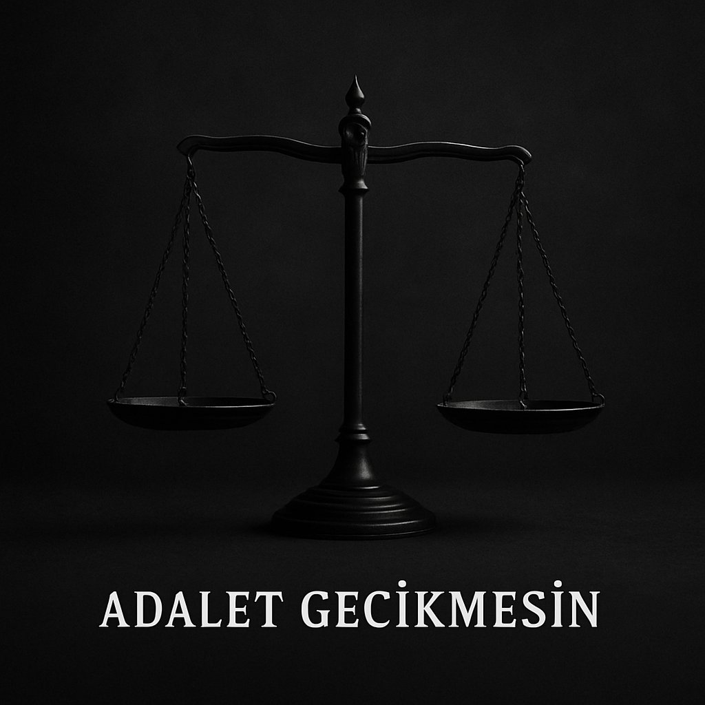 Adalet İÇİN adalet İLANI GELMELİ <a href="/yilmaztunc/">Yılmaz TUNÇ</a> #2YıldırAdaletSessız