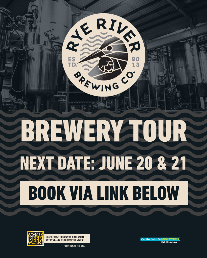 🍻 Rye River Brewing Co. Brewery Tours 🍻

🤩tour around the brewery
🍺taste 4 RRBC beers
🛍️take home a tote with 2 beers

Book your tour via our website now 🎟️⬇️

f.mtr.cool/qhbhmepnxs