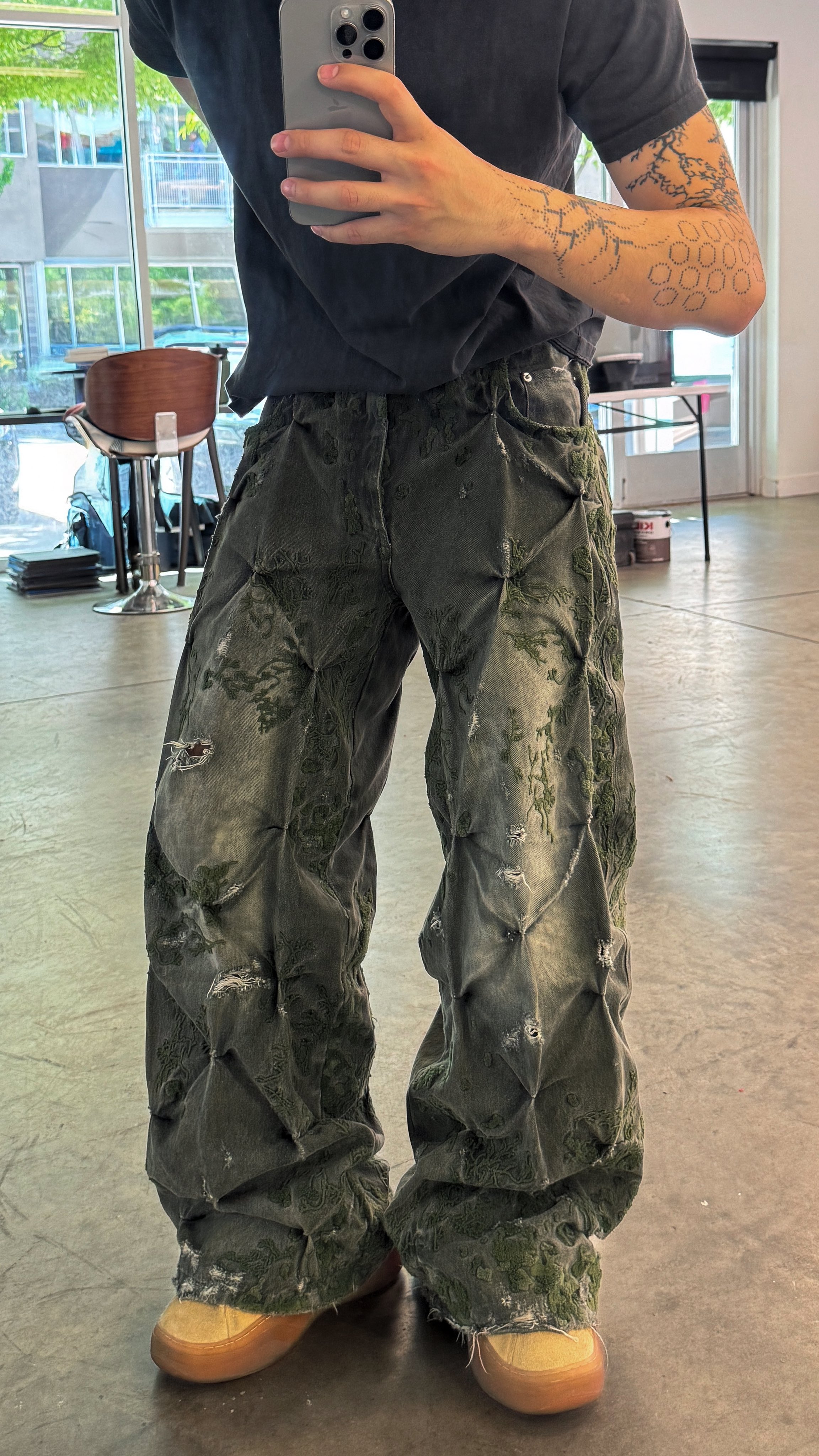 パンツ badson MOSS 'OVERGROWTH' DENIM PANTS bad son on X: 