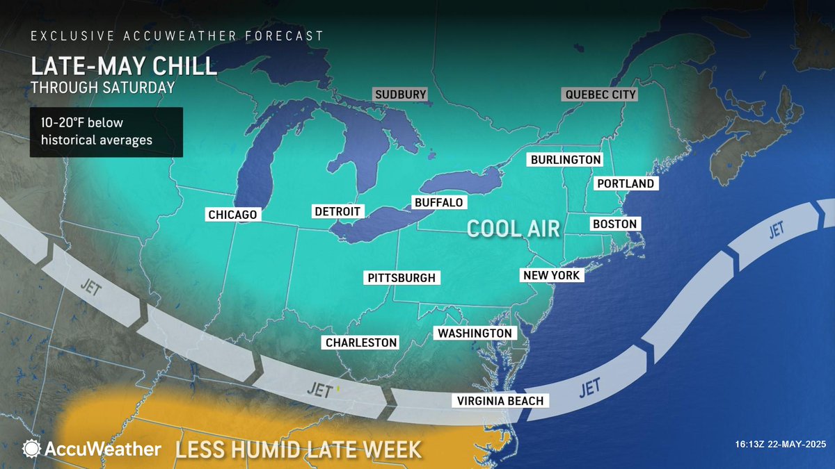 100.1 FM and AM 1020 KDKA (@kdkaradio) on Twitter photo WEATHER <a href="/accuweather/">AccuWeather</a> THURSDAY AFTERNOON
• This afternoon-Cooler with occasional rain and drizzle. High 54.
• Tonight-Mostly cloudy with a couple of showers. Low 47.
• Tomorrow-Partly sunny; breezy and cool with a couple of showers. High 55. WEATHER <a href="/accuweather/">AccuWeather</a> THURSDAY AFTERNOON
• This afternoon-Cooler with occasional rain and drizzle. High 54.
• Tonight-Mostly cloudy with a couple of showers. Low 47.
• Tomorrow-Partly sunny; breezy and cool with a couple of showers. High 55.