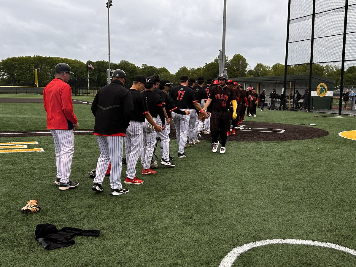 Congratulations to Hilton baseball <a href="/HiltonVBaseball/">Hilton Baseball</a> on their opening sectional WIN over Wilson. The CADETS will play in the quarterfinals on Saturday. 

Thank you to Greece Olympia for hosting today’s game! #WeAreHilton🍎⚾️
