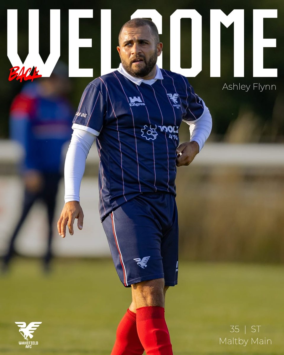 Wakefield AFC (@wakefield_afc) on Twitter photo โ๏ธ | ๐
๐ฅ๐ฒ๐ง๐ง ๐๐ฌ ๐๐๐๐ค!
The club is delighted to welcome former striker, Ash Flynn, back to the club ahead of the 2025/26 season!
The striker re-joins the club following an impressive season with Maltby Main, where he bagged 32 goals in 34 league appearances, and will โ๏ธ | ๐
๐ฅ๐ฒ๐ง๐ง ๐๐ฌ ๐๐๐๐ค!
The club is delighted to welcome former striker, Ash Flynn, back to the club ahead of the 2025/26 season!
The striker re-joins the club following an impressive season with Maltby Main, where he bagged 32 goals in 34 league appearances, and will