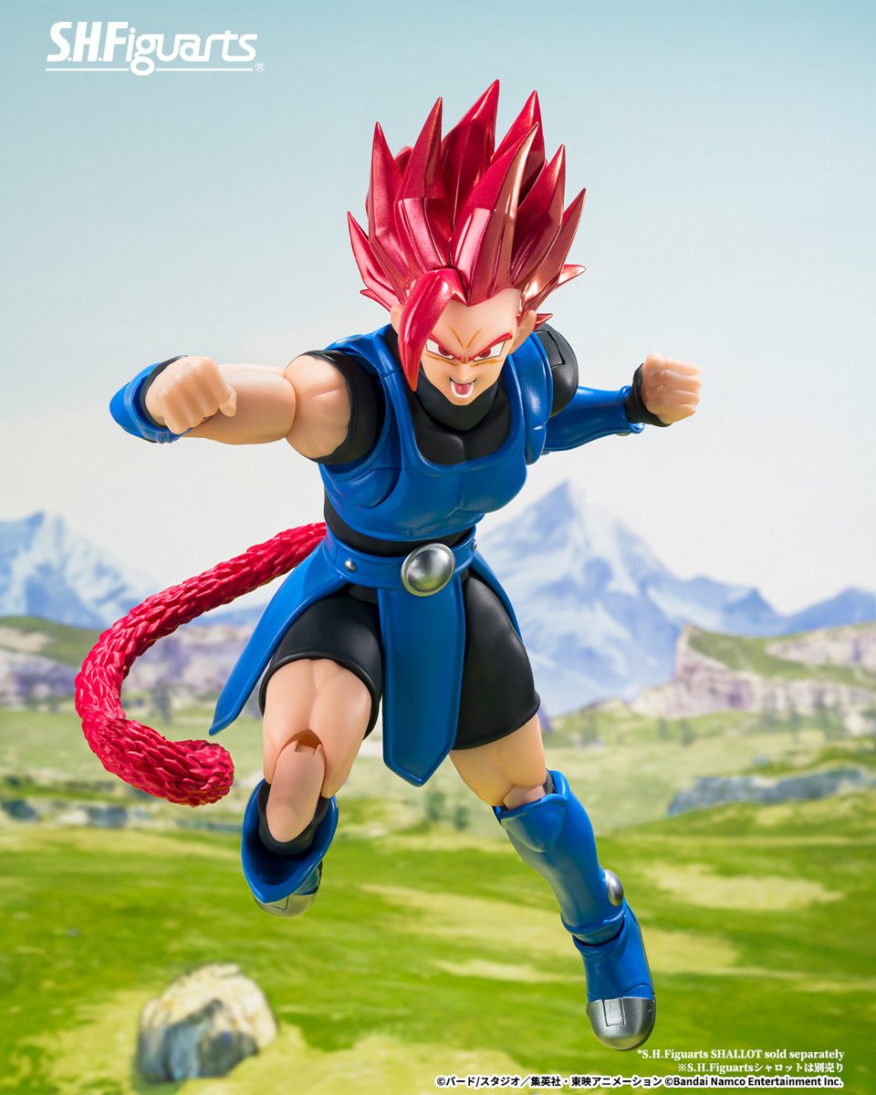 S.H.Figuarts GIBLET
Pre-orders open now!

S.H.Figuarts Giblet comes with parts for his base form, Super Saiyan God form &amp; also a wired cape. Includes extra parts for S.H.Figuarts SHALLOT sold separately.

🛍️ p-bandai.com/us/item/N28019…

#DragonBall #DragonBallLegends
