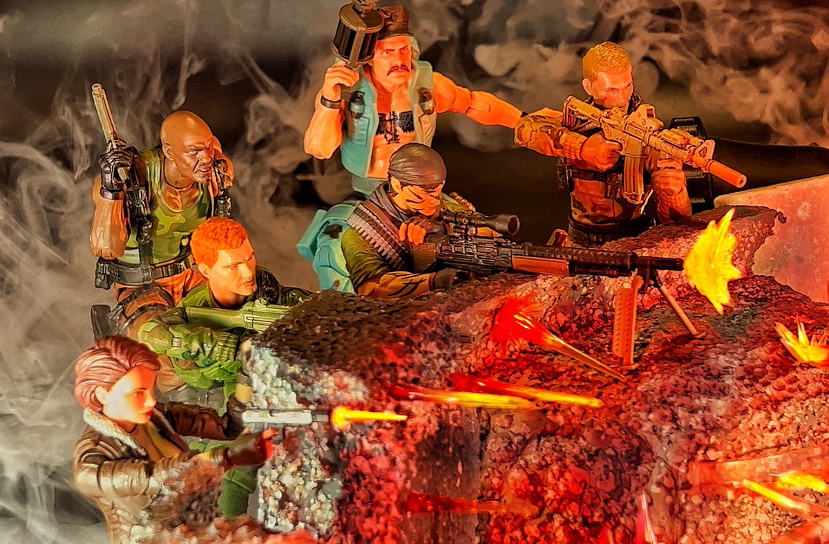 The before and after reinforcements arrive. #gijoe #hasbro #gijoeclassified #customactionfigures #cobra  #gijoenation #gijoecommunity #gijoecollector #actionfigures #actionfigurephotography #toyphotography #acba #articulatedcomicbookart #figtographysg #hasbro #sixinchjoes