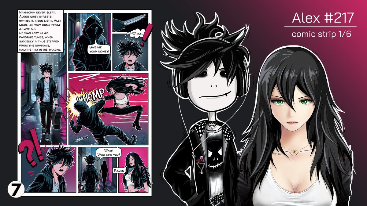 🚨FIRST COMIC STRIP PUBLIC SHUFFLE IS LIVE!

Final 6 NFT in the Alex collection and distributed this year, collect all 6 comic strips to be able to claim a hard copy as a comic book.

🔷Shuffle Link: algoxnft.com/shuffle/3131 
🔷Remaining Supply: 50 
🔷Price: 7 Algos 

#algofam