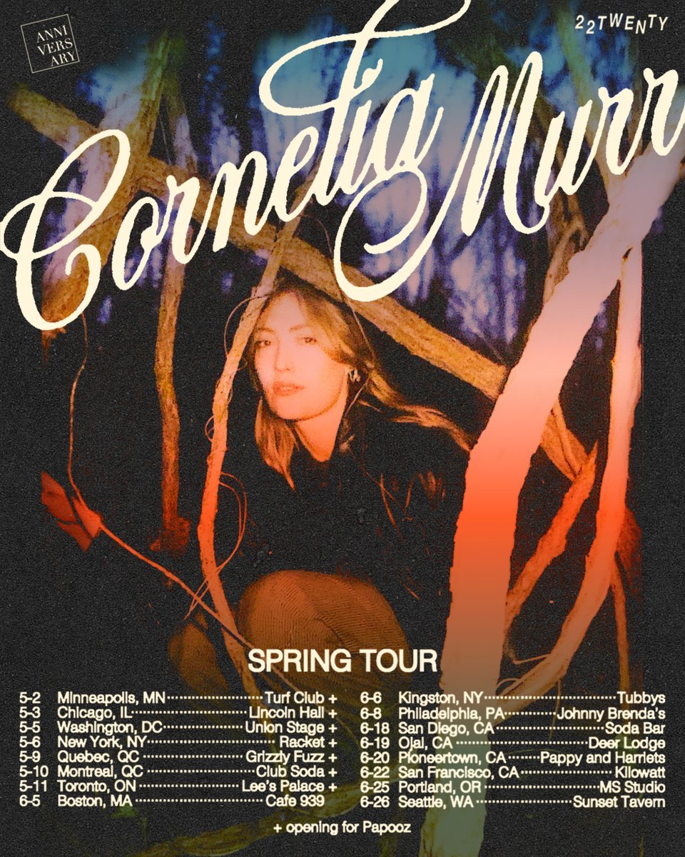 Izzy Cihak (@izzycihak) on Twitter photo Just got off the phone with <a href="/cornelia_murr/">Cornelia Murr</a>. Keep checking <a href="/philthymag/">PHILTHY MAG</a> for our chat about playing live, the current state of music, and LP #2 (which was 7 years in the making) and get your tickets to see her 6/8 at <a href="/johnnybrendas/">Johnny Brenda's</a>. etix.com/ticket/p/97570… Just got off the phone with <a href="/cornelia_murr/">Cornelia Murr</a>. Keep checking <a href="/philthymag/">PHILTHY MAG</a> for our chat about playing live, the current state of music, and LP #2 (which was 7 years in the making) and get your tickets to see her 6/8 at <a href="/johnnybrendas/">Johnny Brenda's</a>. etix.com/ticket/p/97570…