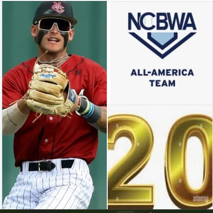 Huge Congratulations To #CameronCartwright On Being Selected As  A 1st Team All American Yesterday By the NCBWA!
The Colorado Mesa Univ Student Athlete Hit .468 With 21 HR's!
That Totals 20 All Americans From Birch Prospects Since 2013!