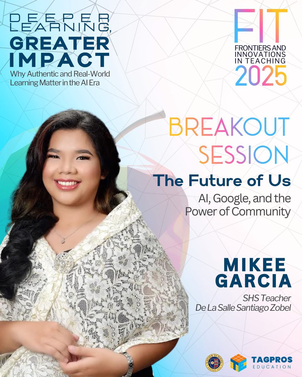 SpokenPoetLover's tweet photo. 🌟 Breakout Session Spotlight: What happens when AI, Google tools, and the strength of human connection come together in education?

At #FITCon2025, Mikee Garcia, Senior High School Teacher from De La Salle Santiago Zobel, leads the breakout session.

#XSFIT #FITCon2025 https://t.co/sEiZoh45AO