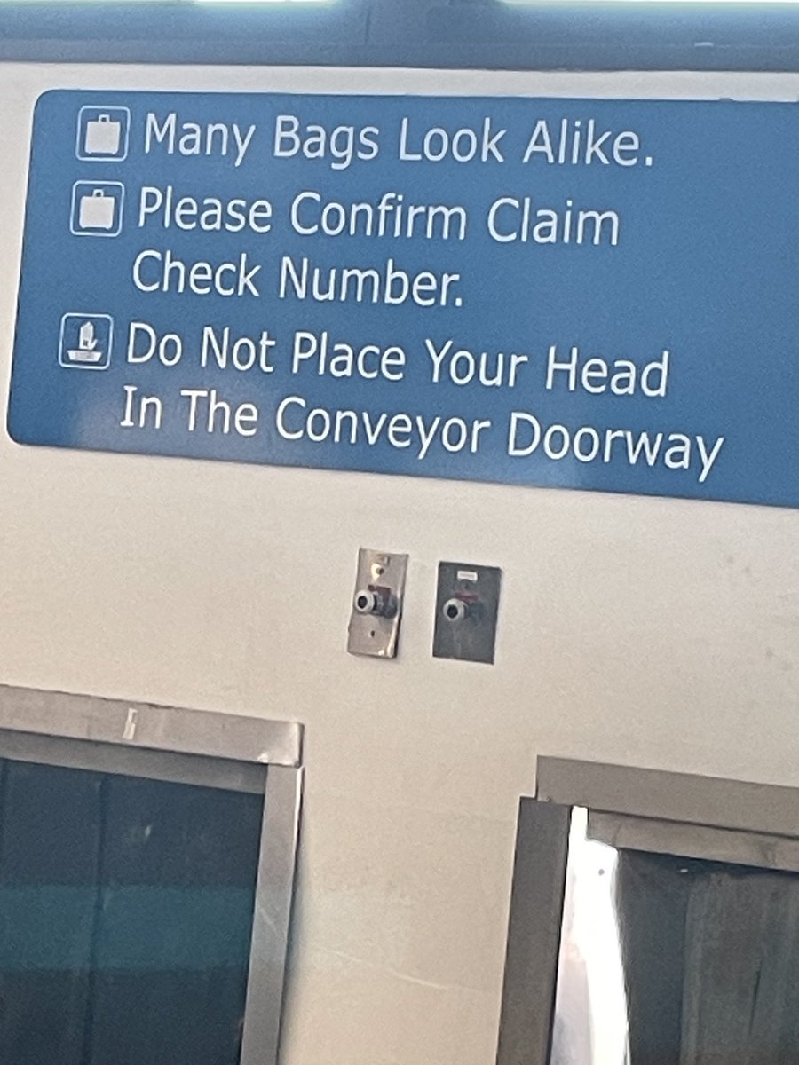 If you ask me that last one is a damn good rule!