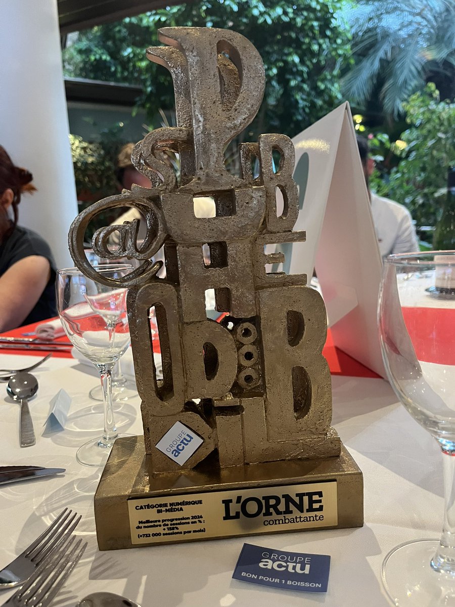 Et bim ! 🤩 L’editostar <a href="/actufr/">actu.fr</a> pour la meilleure progression d’audience revient <a href="/OrneCombattante/">L'Orne Combattante</a> : + 158 % en 2024 😍 Bravo à la super team de l’<a href="/OrneCombattante/">L'Orne Combattante</a> avec <a href="/C_Rivard61/">Rivard Christophe</a> <a href="/Romain1Michel/">Romain Michel</a> <a href="/NicolasSegura_/">Nicolas Segura</a> <a href="/Ben_Lesaulnier/">Benoît</a> <a href="/Ludo_Lemoine/">Ludovic Lemoine</a>