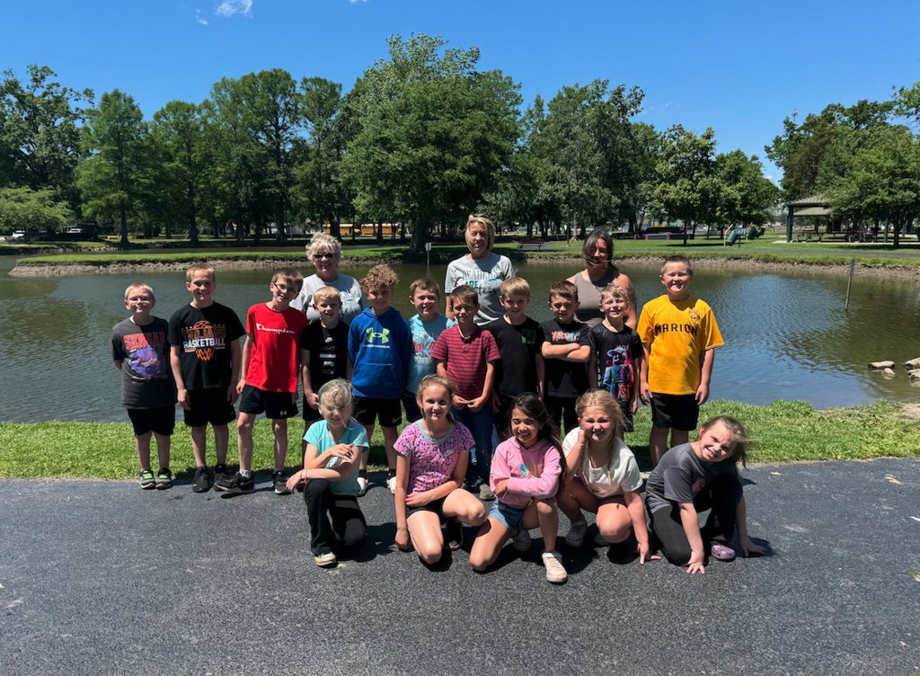 100 Point AR pizza and park party celebration.  CO is One Community, One School, One Family...Trojan Proud!