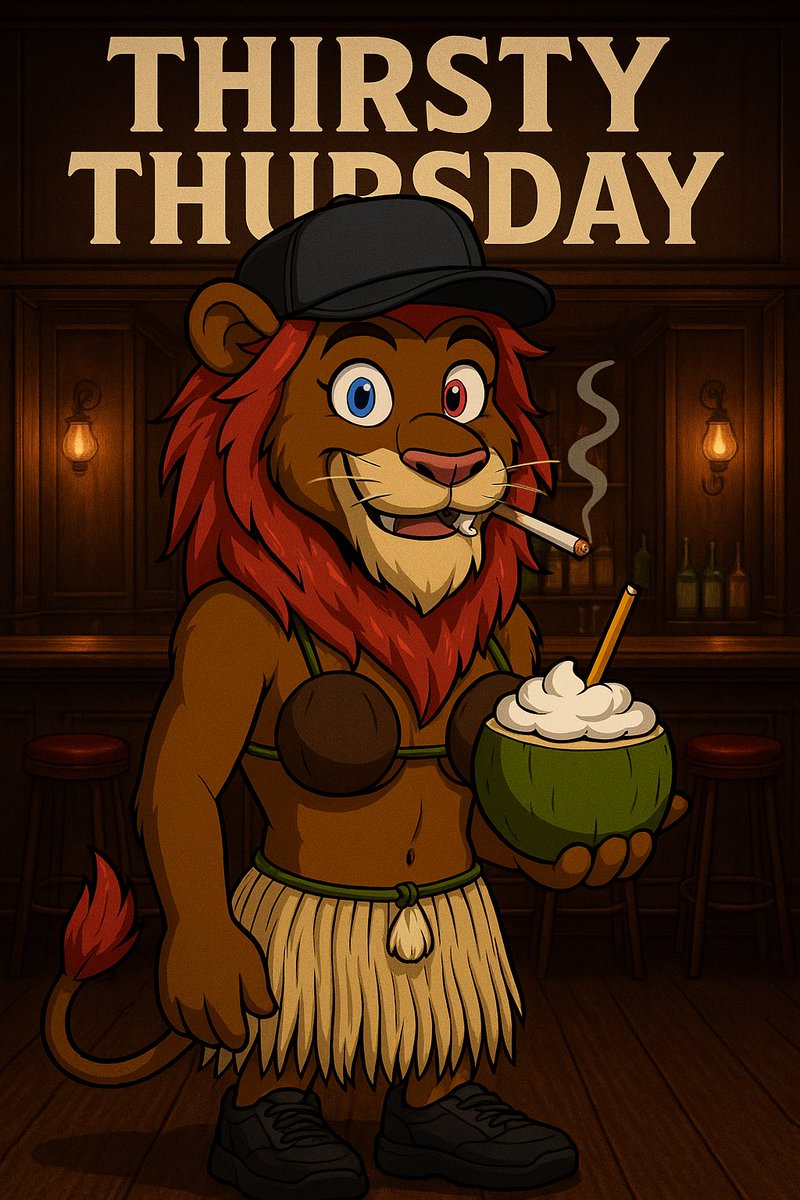 Coco Pride 🥥 - Lazy Lions Trait Group (@cocopride_eth) on Twitter photo “GM, it’s #ThirstyThursday baby!
Coconut in paw, weekend in sight, and I’m ready to celebrate with you. Pull up to the bar and drop a #ROAR if you earned your $LAZY this week!”
-<a href="/chantemaraea/">ᴄʜᴀɴᴛᴇ-ᴍᴀʀᴀᴇᴀ.ᴇᴛʜ</a> 🧉🦁🥥 #CocoPride “GM, it’s #ThirstyThursday baby!
Coconut in paw, weekend in sight, and I’m ready to celebrate with you. Pull up to the bar and drop a #ROAR if you earned your $LAZY this week!”
-<a href="/chantemaraea/">ᴄʜᴀɴᴛᴇ-ᴍᴀʀᴀᴇᴀ.ᴇᴛʜ</a> 🧉🦁🥥 #CocoPride