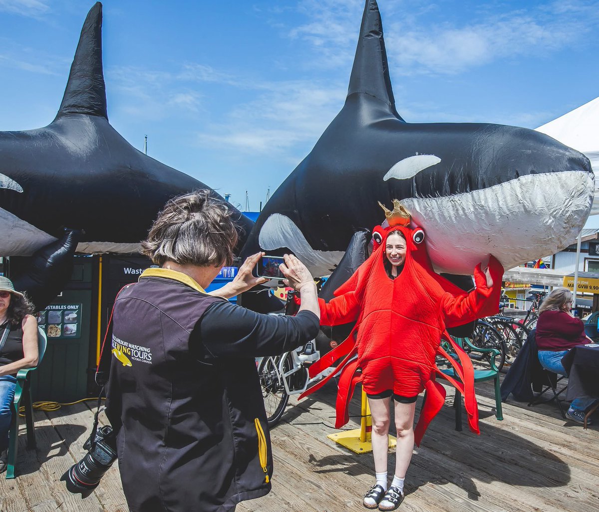We have over 31 organizations joining us for our 11th annual World Ocean Day celebrations at Fisherman’s Wharf! Come and join us June 8, 11am-4pm. 
#oceanweekvictoria #WorldOceanDay #WorkdOceanDayYYJ