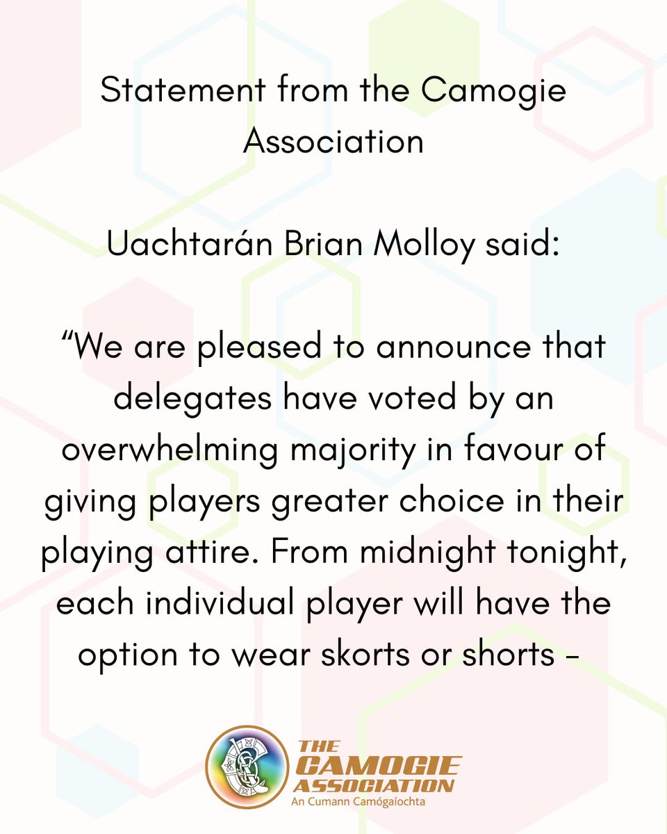 The Camogie Association tweet media