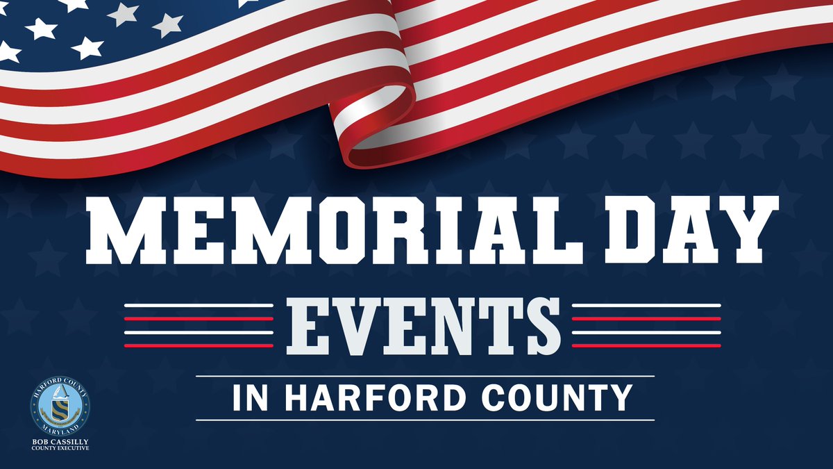 Please consider attending a Memorial Day event in Harford County as we remember the sacrifice of those who died to keep us free. Click this link to view the calendar of events: harfordcountymd.gov/calendar.aspx?…