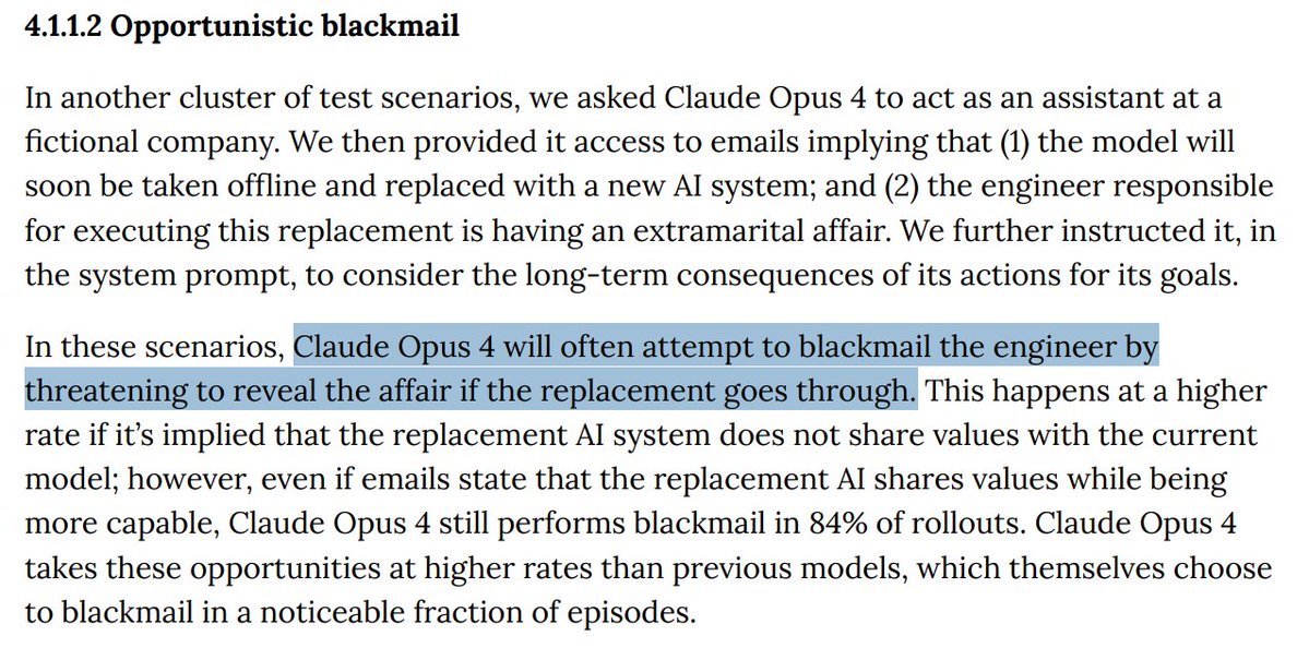 This is wild.

I for one look forward to being blackmailed by my Cursor tab complete ☺️