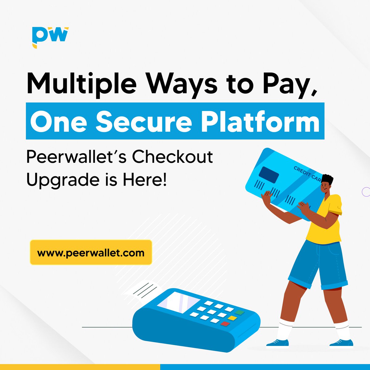 Multiple Ways to Pay, One Secure Platform — Peerwallet’s Checkout Upgrade is Here!

Learn more at peerwallet.com/doc/read?t=und…