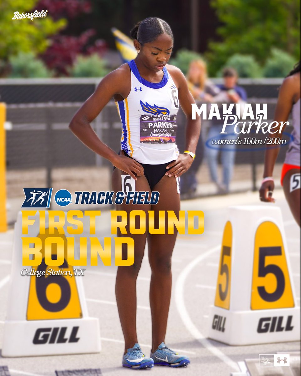 𝑵𝑪𝑨𝑨 𝑾𝒆𝒔𝒕 𝑹𝒆𝒈𝒊𝒐𝒏𝒂𝒍 𝑩𝒐𝒖𝒏𝒅! 👌

Makiah Parker becomes the first freshman in program history to qualify for the NCAA regional meet! She is set for both the 100m and 200m. 

#RunnersOnTheRise