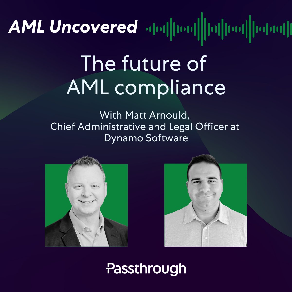 Passthrough (@passthroughinc) on Twitter photo How is AI reshaping AML compliance? And how can it help RIAs answer to the new AML rules?
On the latest AML Uncovered, <a href="/DynamoSoft/">Dynamo Software</a>'s Matt Arnold breaks it down.
🍎 Apple: podcasts.apple.com/us/podcast/aml…
🎵 Spotify: open.spotify.com/episode/7Cte5Q…
▶️ YouTube: youtu.be/EbI78i6ZV24?fe… How is AI reshaping AML compliance? And how can it help RIAs answer to the new AML rules?
On the latest AML Uncovered, <a href="/DynamoSoft/">Dynamo Software</a>'s Matt Arnold breaks it down.
🍎 Apple: podcasts.apple.com/us/podcast/aml…
🎵 Spotify: open.spotify.com/episode/7Cte5Q…
▶️ YouTube: youtu.be/EbI78i6ZV24?fe…
