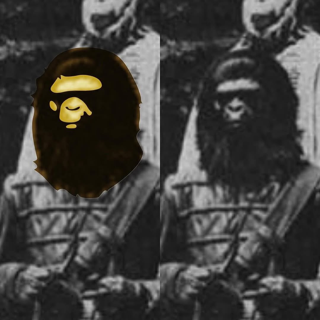 In 1993, BAPE founder Nigo drew inspiration from his favorite film, Planet of the Apes