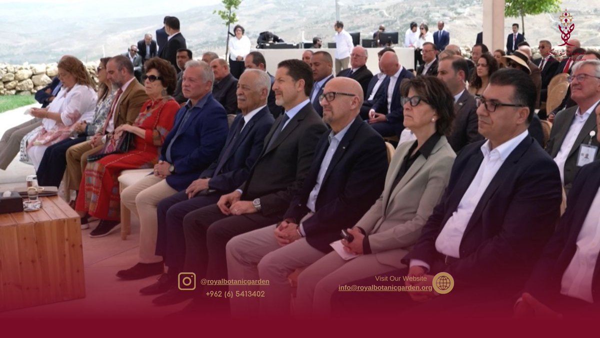جلالة الملك عبدالله الثاني يدشّن المرحلة الثانية من الحديقة النباتية الملكية

تشرفت الحديقة النباتية الملكية اليوم، الأربعاء الموافق 30 نيسان 2025، بزيارة جلالة الملك عبدالله الثاني ابن الحسين، حيث دشّن جلالته المرحلة الثانية من مشروع الحديقة في منطقة تل الرمان بمحافظة البلقاء.