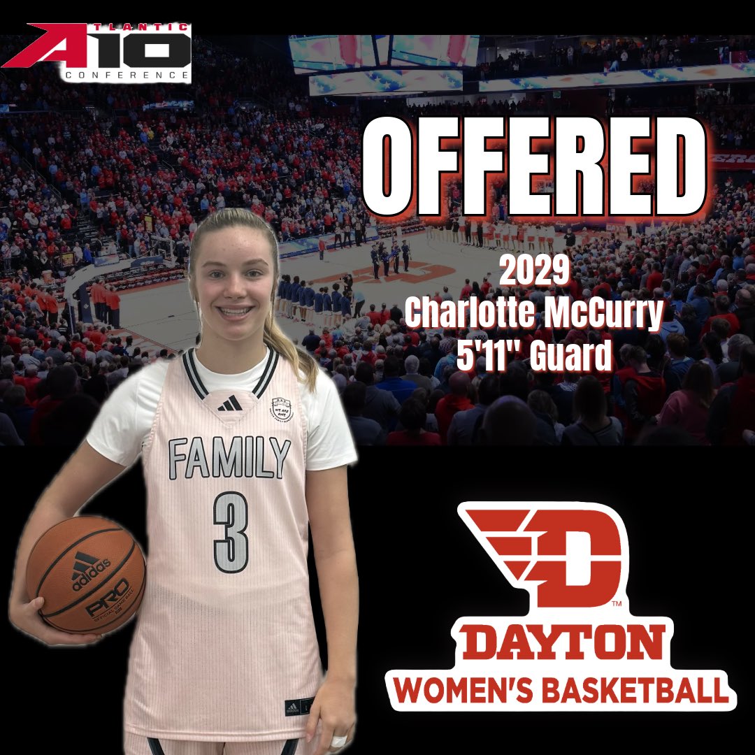 Charlotte McCurry (@charmccurry) on Twitter photo After a great conversation with <a href="/CoachMeekUD/">Tamika Jeter (Williams)</a> Iโm blessed to receive an offer to play basketball <a href="/DaytonWBB/">Dayton Women's Basketball</a> Thanks to the coaching staff. I look forward to building a relationship! #GoFlyers
<a href="/kalishakeane/">Kalisha Keane</a> <a href="/United_Phenom/">Lady Phenom United</a> <a href="/jhgirlsbball/">JOHN HARDIN LADY ๐</a> <a href="/3SSBGCircuit/">3Stripes Select Basketball Girls Circuit</a> <a href="/A10WBB/">Atlantic 10 WBB</a> <a href="/alyxwhite_/">Alyx White</a> <a href="/PGHAkeem/">Akeem Webb</a> After a great conversation with <a href="/CoachMeekUD/">Tamika Jeter (Williams)</a> Iโm blessed to receive an offer to play basketball <a href="/DaytonWBB/">Dayton Women's Basketball</a> Thanks to the coaching staff. I look forward to building a relationship! #GoFlyers
<a href="/kalishakeane/">Kalisha Keane</a> <a href="/United_Phenom/">Lady Phenom United</a> <a href="/jhgirlsbball/">JOHN HARDIN LADY ๐</a> <a href="/3SSBGCircuit/">3Stripes Select Basketball Girls Circuit</a> <a href="/A10WBB/">Atlantic 10 WBB</a> <a href="/alyxwhite_/">Alyx White</a> <a href="/PGHAkeem/">Akeem Webb</a>