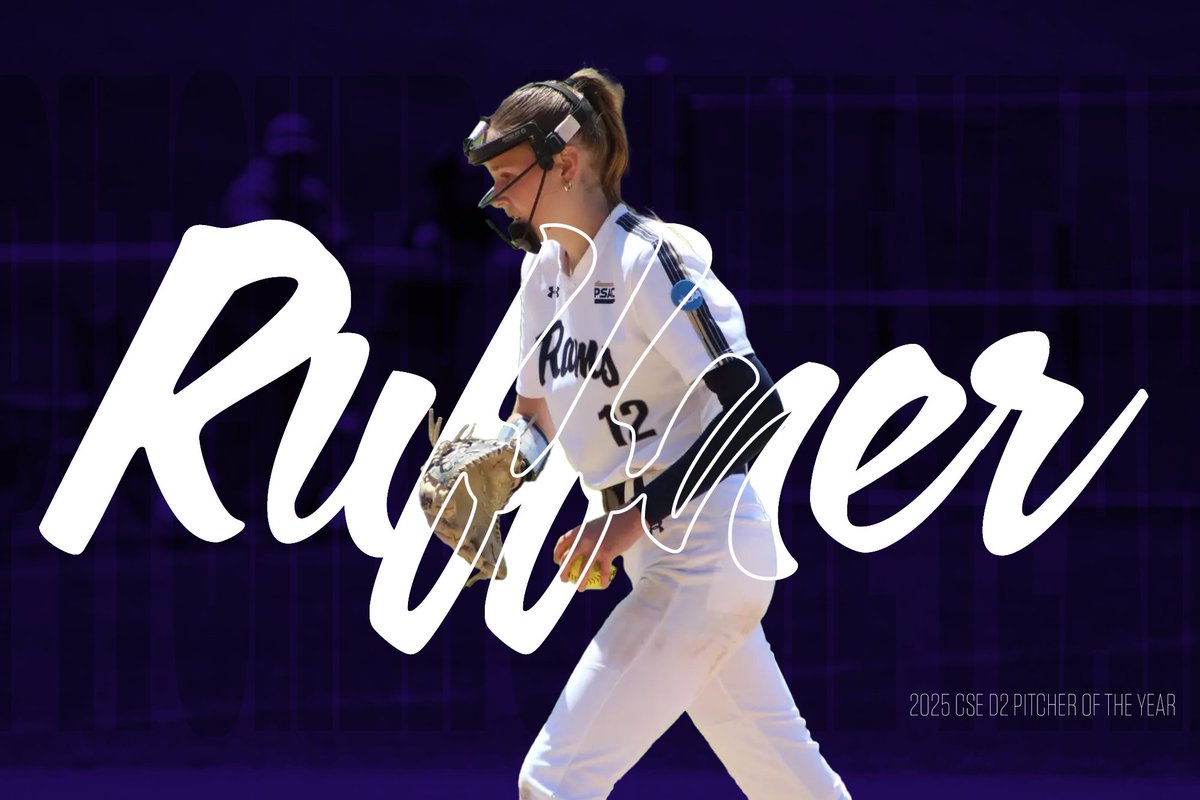 CSE Softball (@csevalsoftball) on Twitter photo CSE 2025 D2 Pitcher of the Year: Madelayne Ruffner, Shepherd
She owned the circle all season long! Big congrats to Madelayne Ruffner on being named the nation’s top D2 pitcher!
<a href="/SURamsSoftball/">Shepherd Softball</a> CSE 2025 D2 Pitcher of the Year: Madelayne Ruffner, Shepherd
She owned the circle all season long! Big congrats to Madelayne Ruffner on being named the nation’s top D2 pitcher!
<a href="/SURamsSoftball/">Shepherd Softball</a>