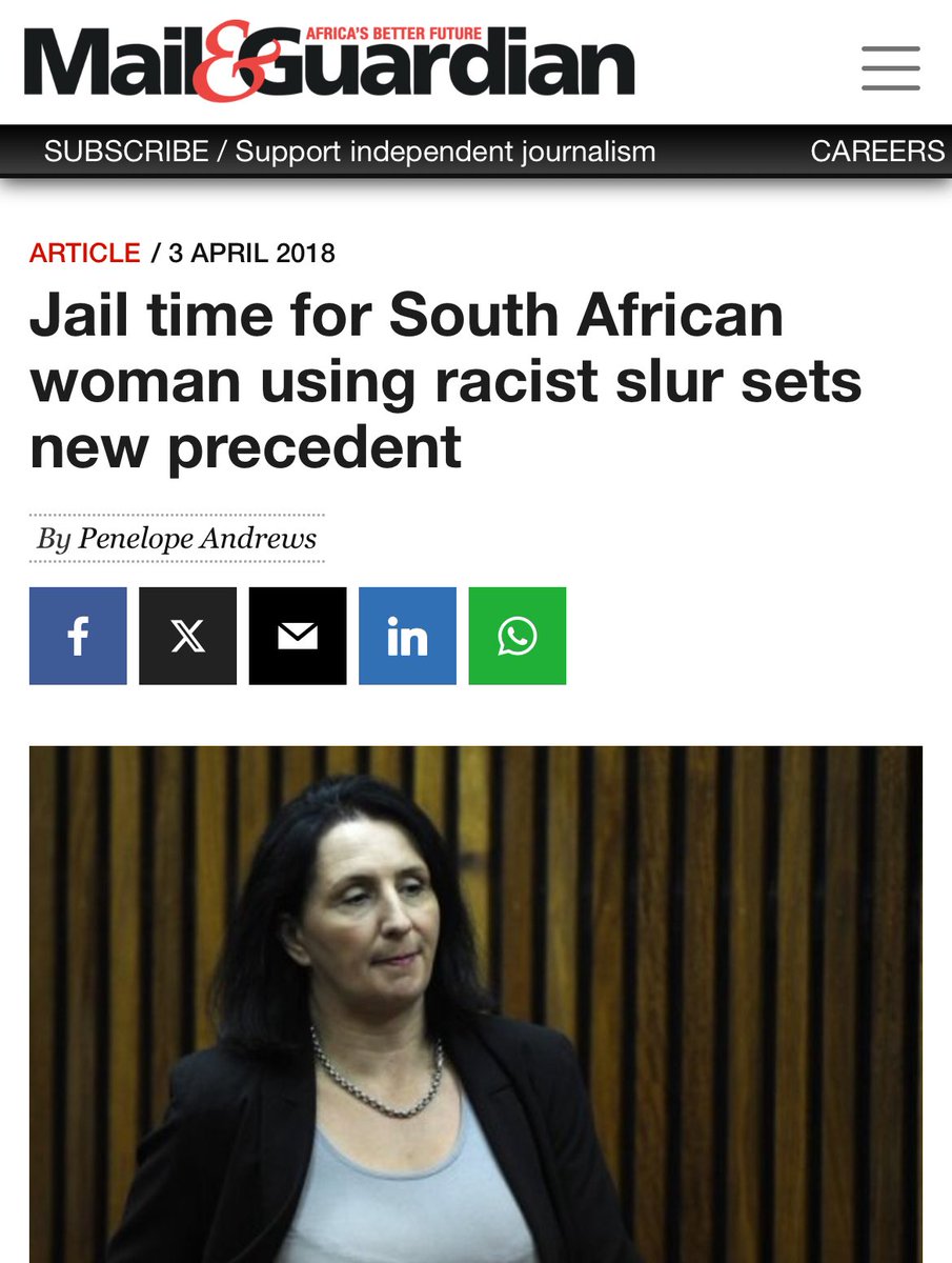 SkyeZedA's tweet image. Trump said he would’ve locked up Julius Malema.

In South Africa, if you’re white and say a bad word, you’re jailed. But chant about murdering farmers/whites on stage in packed stadiums and it’s fine. Protected speech.