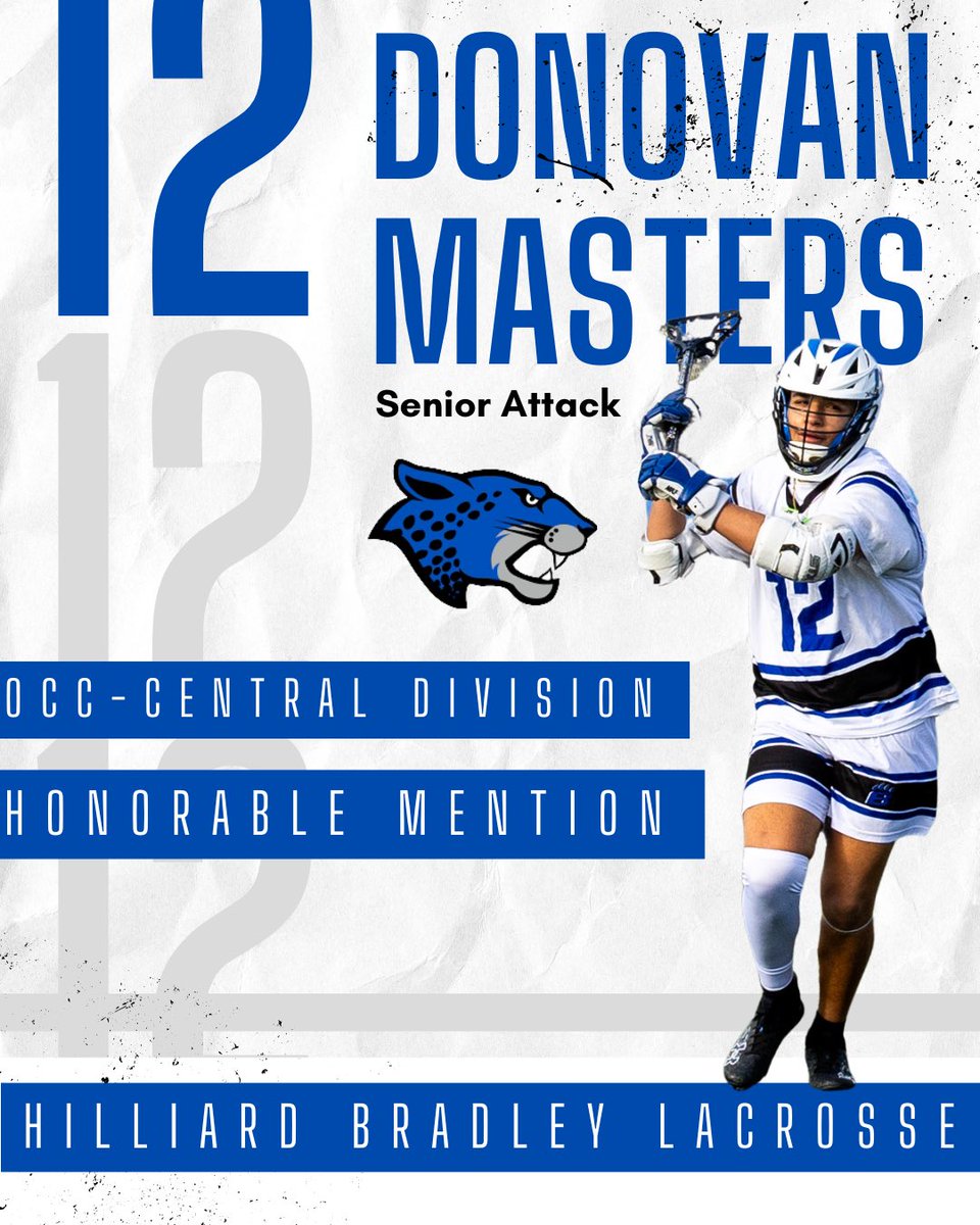 Congrats <a href="/Donovan_masters/">Donovan Masters</a> for receiving OCC Honorable Mention with 72 goals and 19 assists this season.