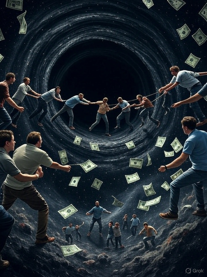 YukonStrong's tweet image. We all trade time for pay checks.

Therefore, taxation directly costs you life.

Ottawa is a black hole, sucking down Canadian lives