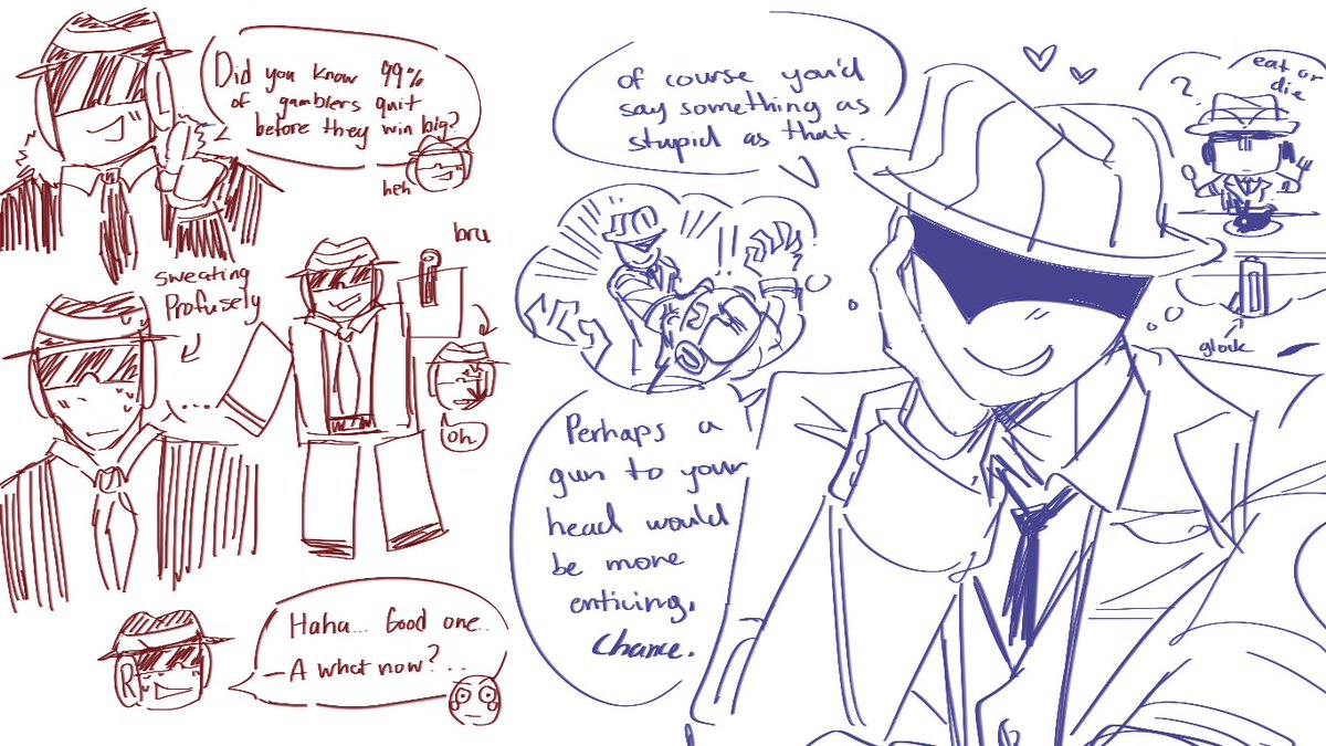 i caved #doublefedora #forsaken