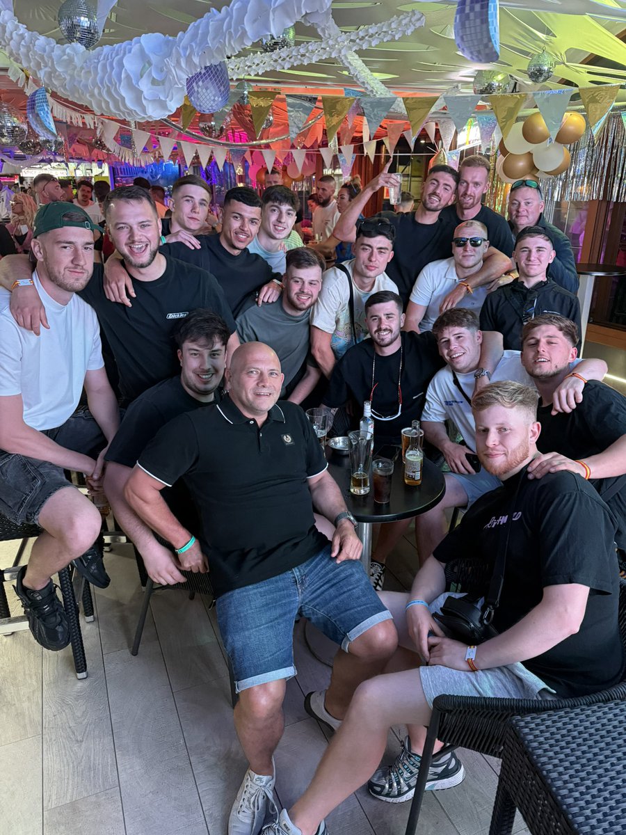 Champions on Tour Magaluf 2025 UTP 🍺🏆⚽️🔴⚫️