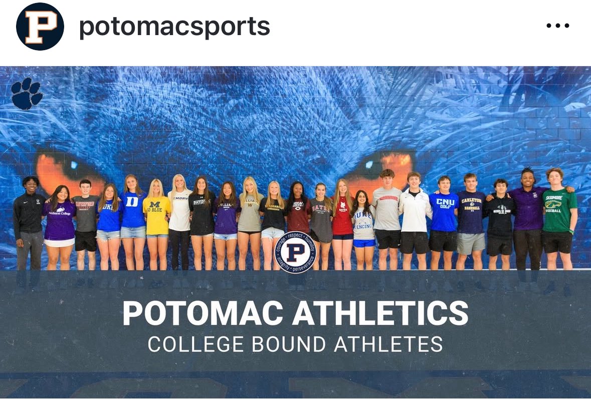 Potomac School Softball tweet media