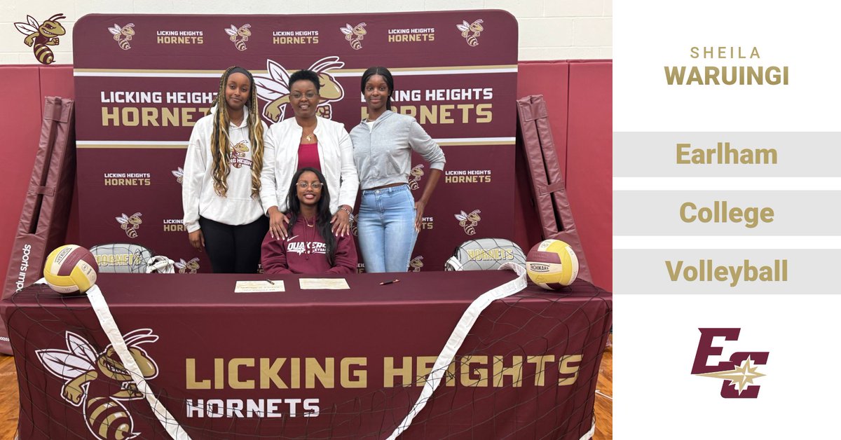 Congratulations to Sheila Waruingi for deciding to continue her academic and volleyball careers at Earlham College!! #NextLevel #LHPride #GoQuakers #FFIL