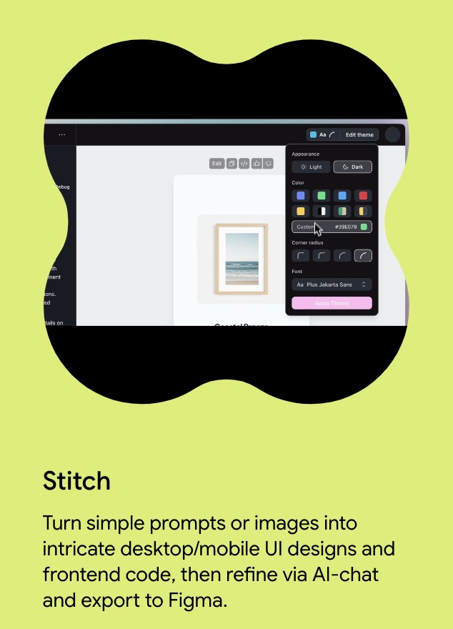 bvjebin's tweet photo. Amidst the fatigue of different shades of AI tools, @GoogleAI's deep research and stitch really impressed me! https://t.co/HFdO9m3qDD