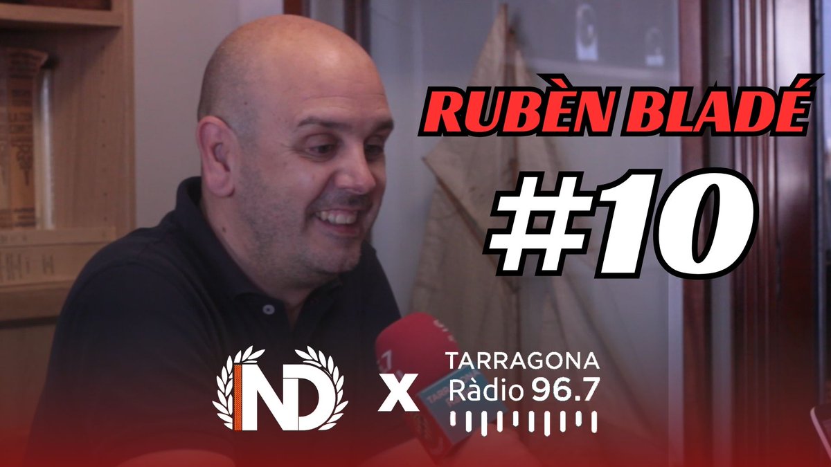 NàsticDigital 🚐 (@nasticdigital) on Twitter photo 🔊 Rubèn Bladé (<a href="/speaker_nastic/">®️ubèn 🅱️ladé 🚐</a>) és el nou entrevistat de la secció d'entrevistes al <a href="/semprenastic/">Sempre Nàstic</a> en pòdcast
❤️ Aquest dissabte, davant de l'Arenteiro, celebra el seu partit número 500 com a speaker del Nou Estadi
👀Demà a les 12:30h, al 96.7FM. A <a href="/tarragonaradio/">Tarragona Ràdio 🟣</a>! 🔊 Rubèn Bladé (<a href="/speaker_nastic/">®️ubèn 🅱️ladé 🚐</a>) és el nou entrevistat de la secció d'entrevistes al <a href="/semprenastic/">Sempre Nàstic</a> en pòdcast
❤️ Aquest dissabte, davant de l'Arenteiro, celebra el seu partit número 500 com a speaker del Nou Estadi
👀Demà a les 12:30h, al 96.7FM. A <a href="/tarragonaradio/">Tarragona Ràdio 🟣</a>!