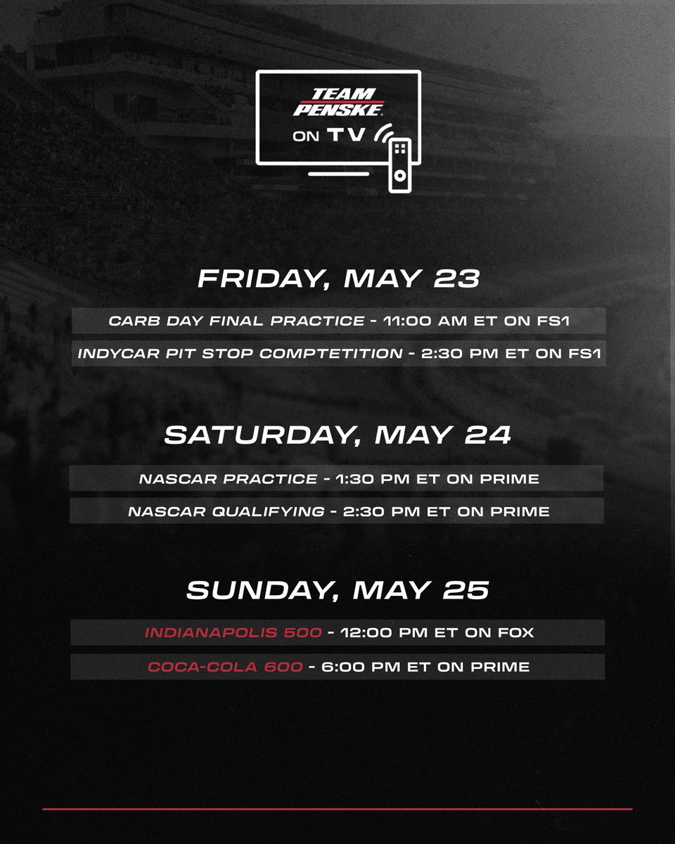 The biggest weekend of the year is here. Don't miss it.