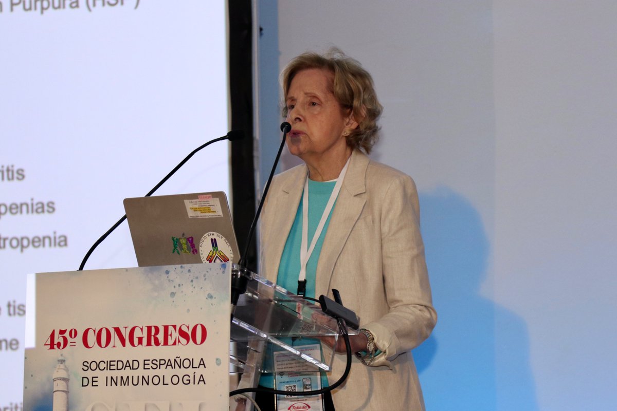 SEInmunología (@seinmunologia) on Twitter photo PLENARIA 2: Common variable immunodeficiency: autoimmune cytopenias and advances in molecular diagnosis🧬
🇺🇸 Todo un honor contar con Charlotte Cunningham del
<a href="/IcahnMountSinai/">Icahn School of Medicine at Mount Sinai</a> de Nueva York en #SEI2025
Moderan pdta y vicepdte de <a href="/SEinmunologia/">SEInmunología</a>
sei2025.es PLENARIA 2: Common variable immunodeficiency: autoimmune cytopenias and advances in molecular diagnosis🧬
🇺🇸 Todo un honor contar con Charlotte Cunningham del
<a href="/IcahnMountSinai/">Icahn School of Medicine at Mount Sinai</a> de Nueva York en #SEI2025
Moderan pdta y vicepdte de <a href="/SEinmunologia/">SEInmunología</a>
sei2025.es