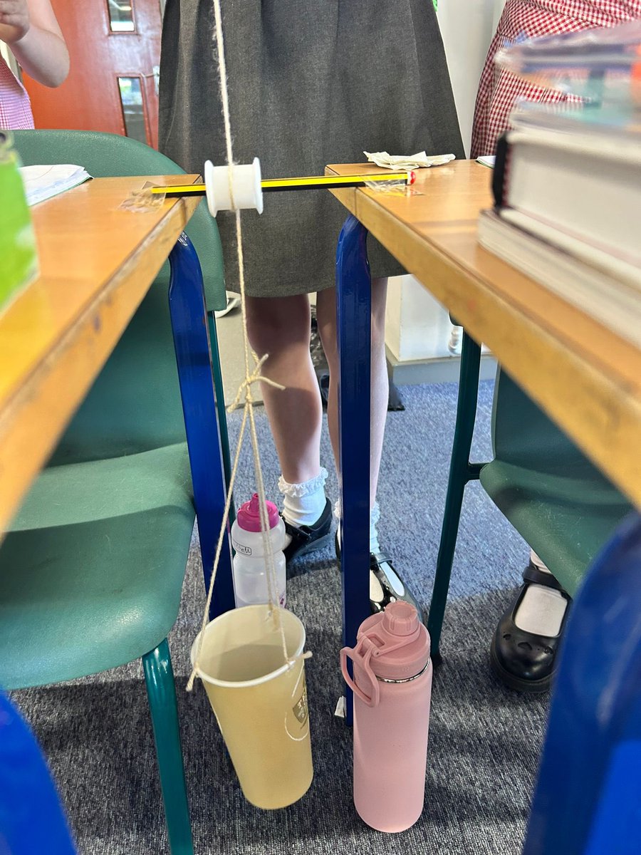Y5 investigating how lever and pulley systems help lighten the load we are lifting
