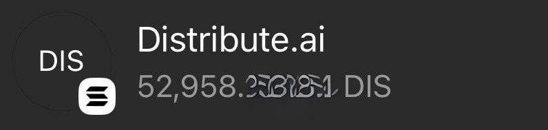 ʍʌć (@maclusters) on Twitter photo Rule #1 during a bull run: don’t rush to sell airdrops, especially from underrated project that just launched on DEX.
Watch how $DIS climbs into the top 500 this cycle.
Claimed and thank you <a href="/distributeai/">distribute.ai</a>🧢 Rule #1 during a bull run: don’t rush to sell airdrops, especially from underrated project that just launched on DEX.
Watch how $DIS climbs into the top 500 this cycle.
Claimed and thank you <a href="/distributeai/">distribute.ai</a>🧢