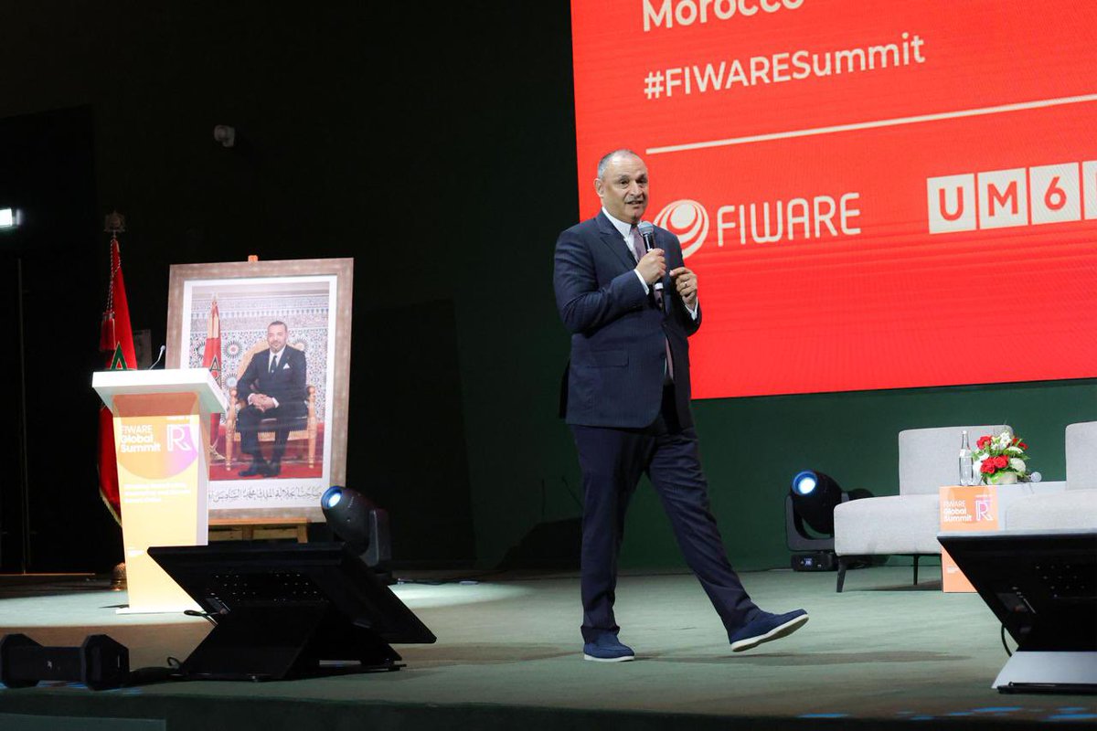 MezzourR's tweet photo. شاركت اليوم في افتتاح قمة Fiware العالمية بجامعة محمد السادس بالرباط، أول نسخة تُنظم في المغرب وإفريقيا، ضمن فعاليات Smart Cities Morocco Roadshow 2025، بحضور مسؤولين دوليين وخبراء ومبتكرين من مختلف أنحاء العالم.
#FiwareSummit #Morocco https://t.co/z0TZlycyfT