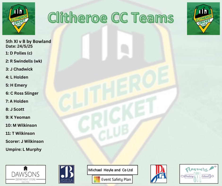 Clitheroe Cricket Club 💚💛 (@clitheroe_cc) on Twitter photo 