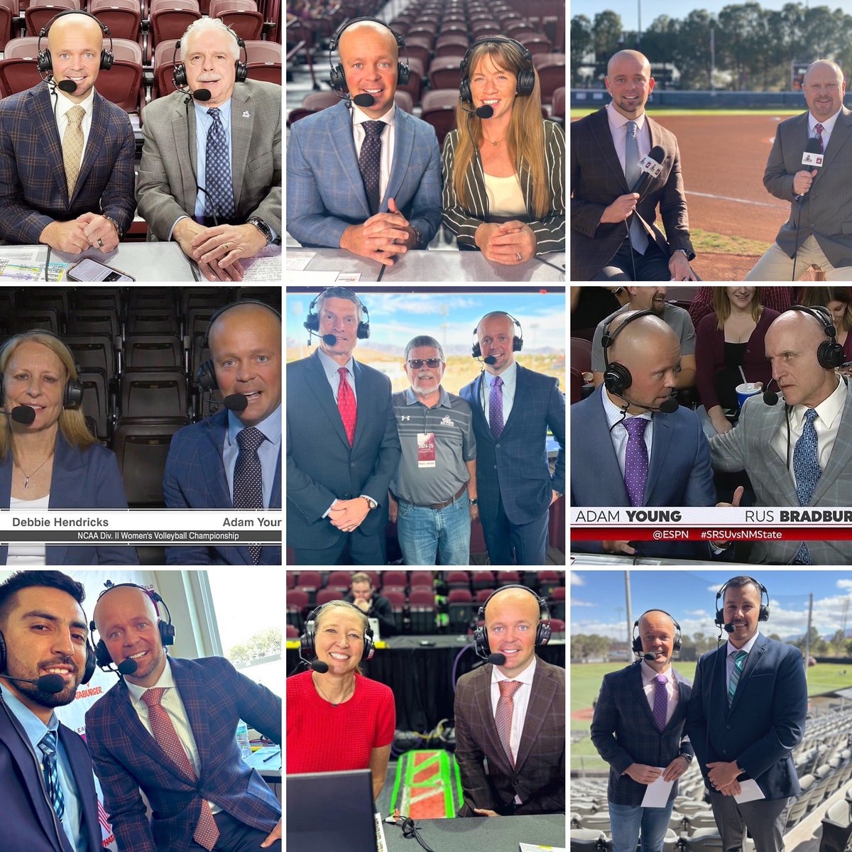 youngpbp's tweet image. End of the College Athletics Year is always tough. You go hard for 10 months and then it abruptly ends. 

118 games later (August — May) … that’s a wrap for 2024-25. 

Beyond grateful to get a chance to do this surrounded by great people.🎙️