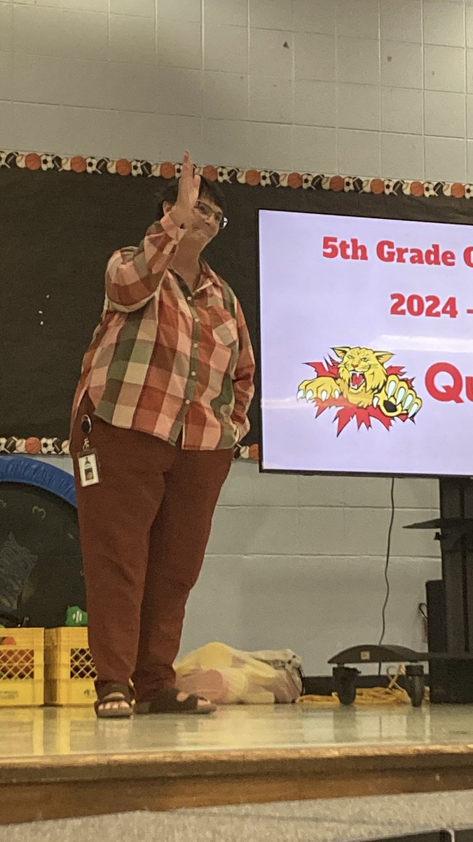Congratulations on graduating from 5th grade, Quindaro Wildcats!  We will mill you at the Q!  Remember, Once a Wildcat, Always a Wildcat! 🐾🧑‍🎓 <a href="/kckschools/">Kansas City, Kansas Public Schools</a> <a href="/drjoshuasnyder/">Dr. Joshua Snyder</a>