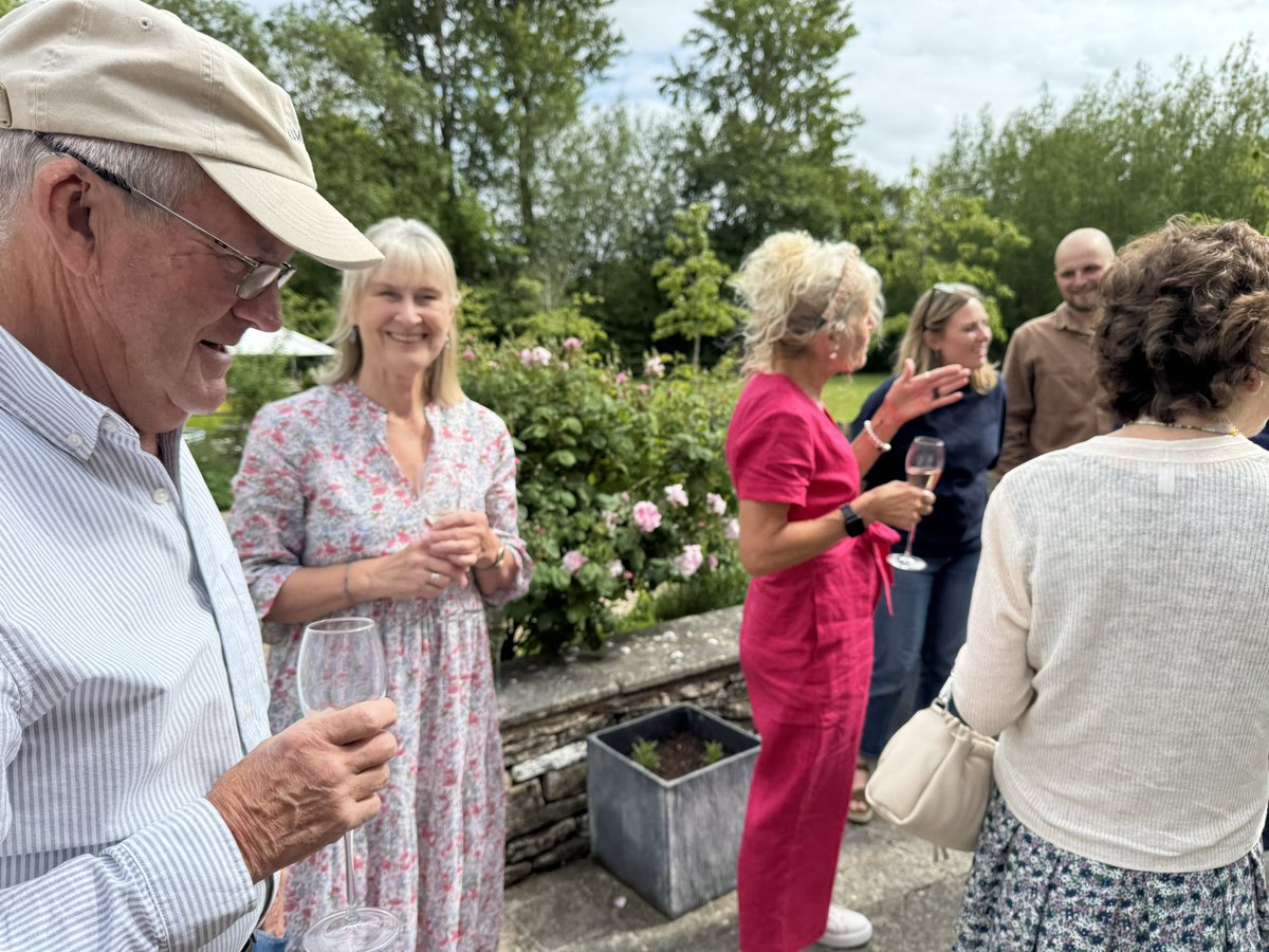 Wonderful afternoon with the team at The Chestnuts - a chance for us to thank them for all of their hard work and celebrate our successes. #afternoontea #holidaycottage #cotswolds #teamwork