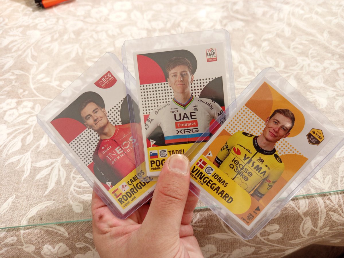 Aquí tenéis los cromos de @paninicromos del Tour 2025.
<a href="/Eurosport_ES/">Eurosport.es</a> #lacasadelciclismo #Giro2025