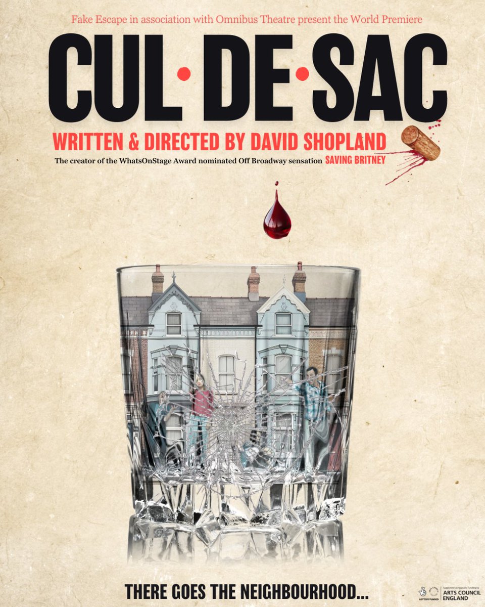 Omnibus Theatre (@omnibustheatre) on Twitter photo Clapham becomes a CUL-DE-SAC in less than a week. 🍷👀
A wine-soaked comedy-drama about the beautiful chaos behind closed doors.
🗓️ Opening TUE, 27 MAY
🎟️ Tickets ON SALE: omnibus-clapham.org/cul-de-sac/ <a href="/FakeEscapeTC/">Fake Escape</a> Clapham becomes a CUL-DE-SAC in less than a week. 🍷👀
A wine-soaked comedy-drama about the beautiful chaos behind closed doors.
🗓️ Opening TUE, 27 MAY
🎟️ Tickets ON SALE: omnibus-clapham.org/cul-de-sac/ <a href="/FakeEscapeTC/">Fake Escape</a>