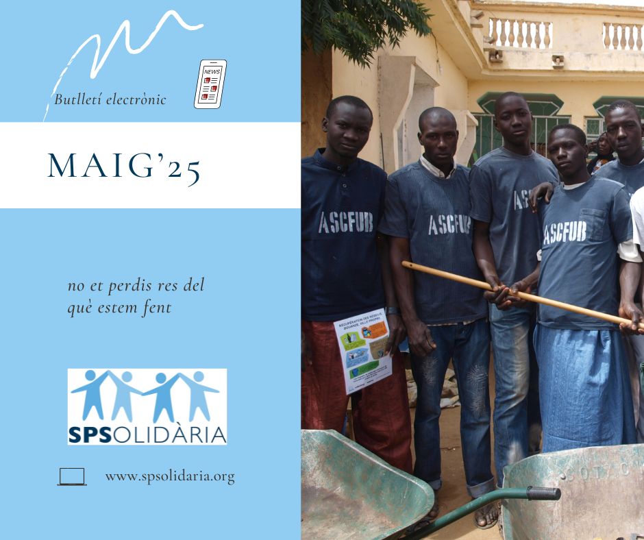 📬 Ja està aquí el butlletí de maig 2025!
🌍 El projecte actual a Bouanze (Mauritània)
📚 La celebració de Sant Jordi
♻️ I un projecte de reciclatge i cura del medi ambient fet per joves!
🗓️ Assemblea anual 👉 6 de juny
📩 Subscriu-te — és gratuït! - mailchi.mp/0485641f2898/n…