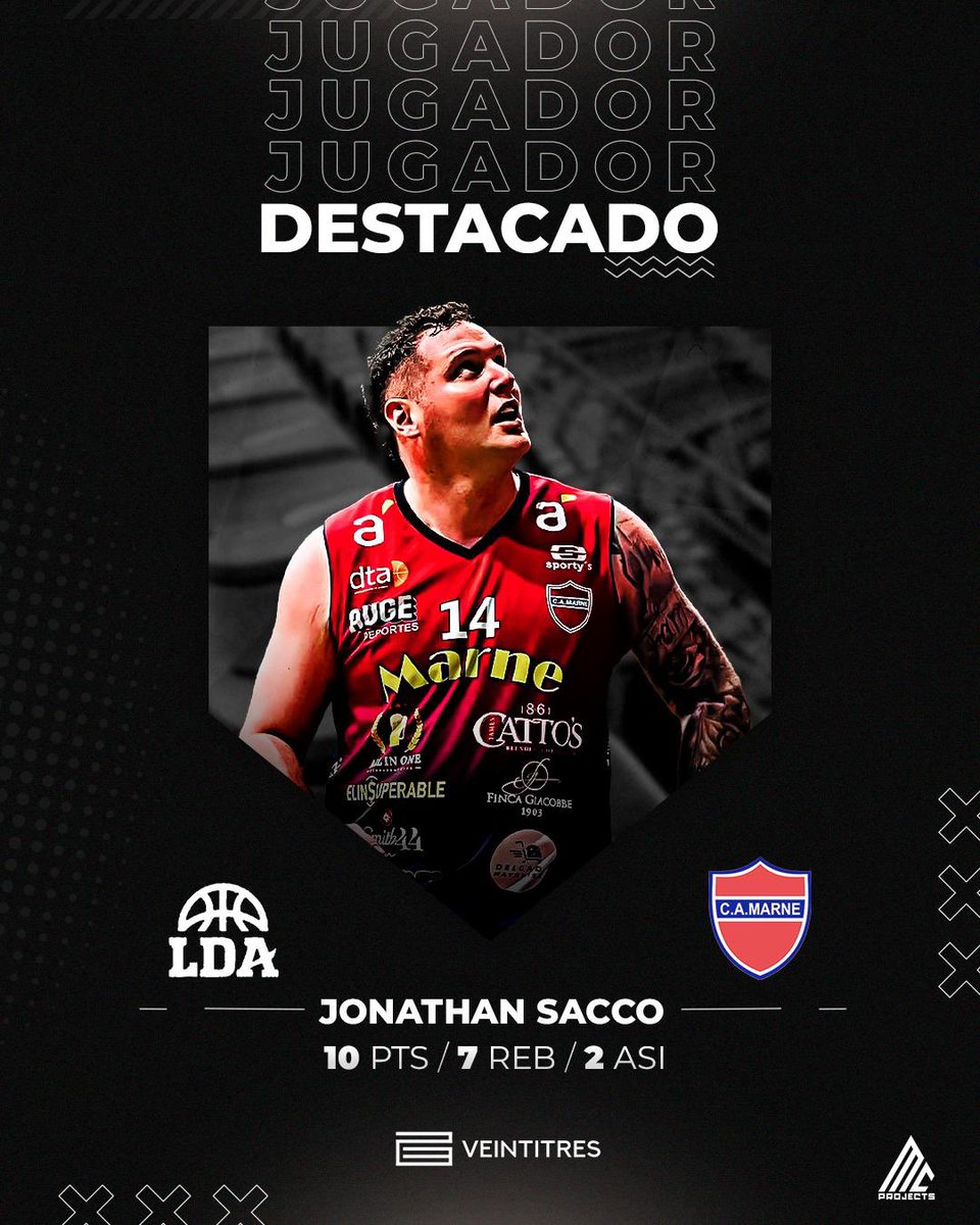 📍LDA 🏀🇺🇾

Fecha #2
<a href="/ca_marne/">C.A.Marne</a> 🆚 <a href="/clubaatenas/">Club Atlético Atenas</a> 

👉🏼Jona🔥

Season 2025